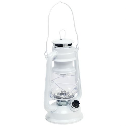 Floristik24 Lanterna LED regulável branco quente 24,5cm com 15 lâmpadas