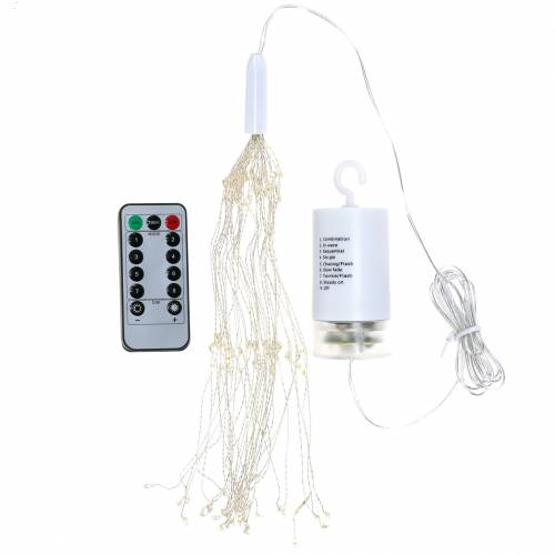 Floristik24 Feixe de luz LED com controle remoto e 120 modos de luz