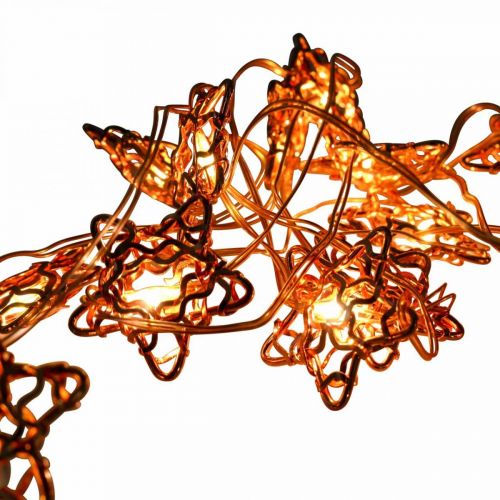 Itens Cadeia de luz LED estrela micro LED timer dentro de cobre 1,90m