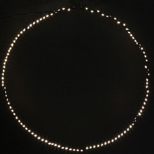 Itens Anel LED para pendurar metal 110L branco quente interior Ø35cm