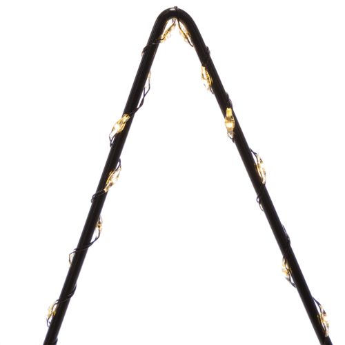 Estrela LED com compartimento para pilhas e suporte para peitoril de janela e mesa, 46 cm | Floristik24.pt