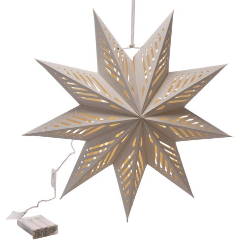 Estrela de Natal decorativa em