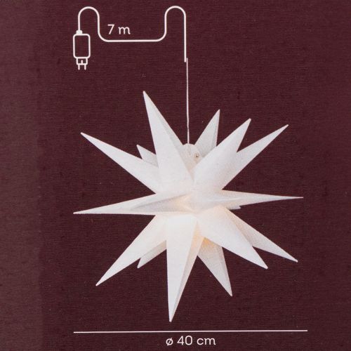 Estrela decorativa de LED,