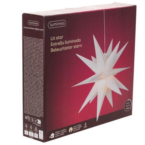 Estrela decorativa de LED,