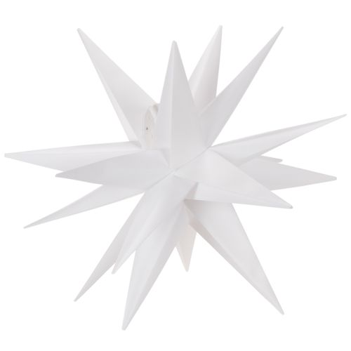 Estrela de Natal LED, branca quente, com temporizador, para uso externo, 60 cm comprar | Floristik24.pt