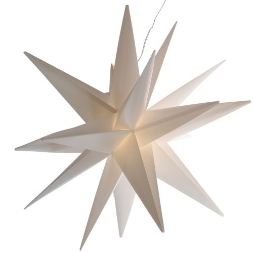 Estrela de Natal LED, branca