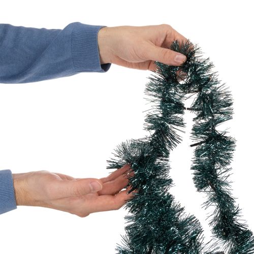Guirlanda natalina de enfeites com 60 LEDs e temporizador, para uso externo, 3m | Floristik24.pt