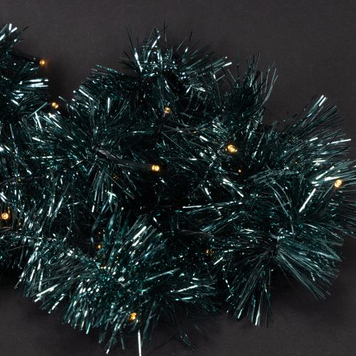 Guirlanda natalina de enfeites com 60 LEDs e temporizador, para uso externo, 3m | Floristik24.pt