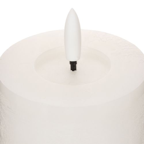 Vela de pilar LED, com efeito