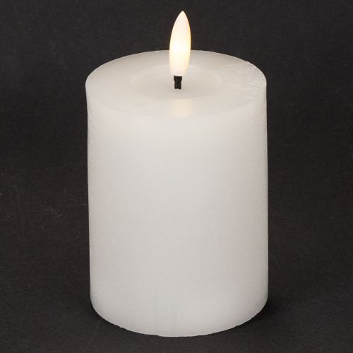 Vela de pilar LED, com efeito