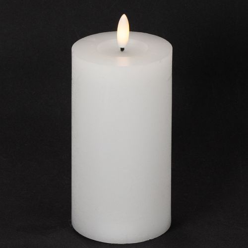 Vela de pilar LED, com efeito