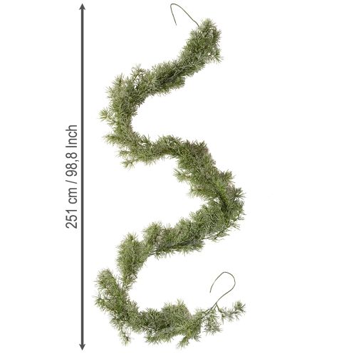 Itens Guirlanda decorativa de lariço para decoração de ambientes aconchegantes, 250 cm