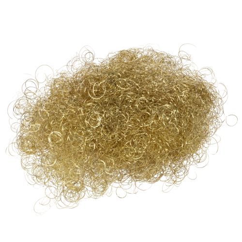 Tinsel dourado encaracolado premium 50g comprar | Floristik24.pt