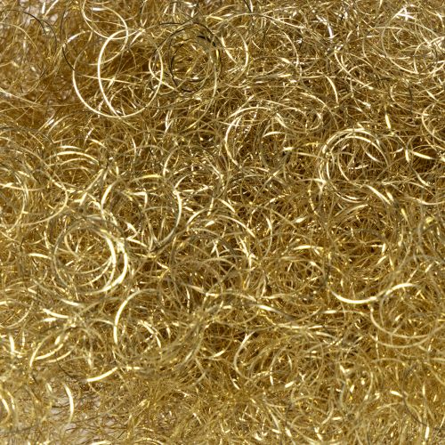 Tinsel dourado encaracolado premium 50g | Floristik24.pt