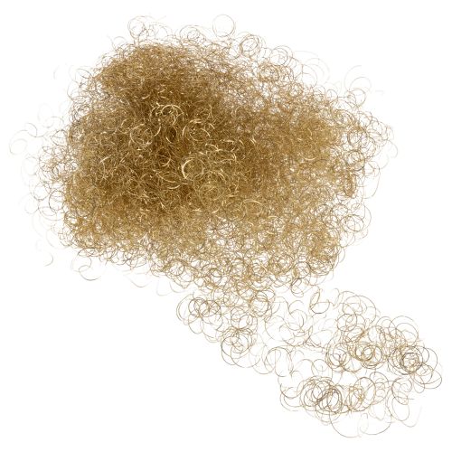 Tinsel dourado encaracolado