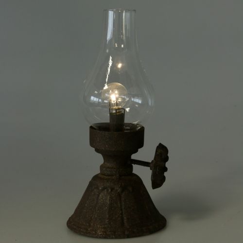Lâmpada decorativa antiga Ø11,5cm H25cm | Floristik24.pt