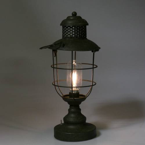 Floristik24 Lâmpada Deco luz de navio com LED Ø16cm H41cm