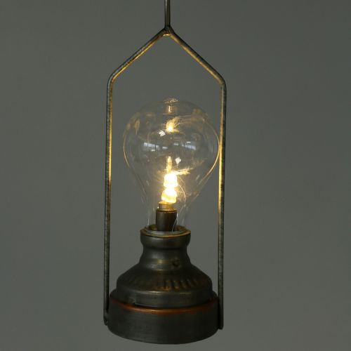 Floristik24 Candeeiro decorativo com gancho Ø7cm Alt.39cm