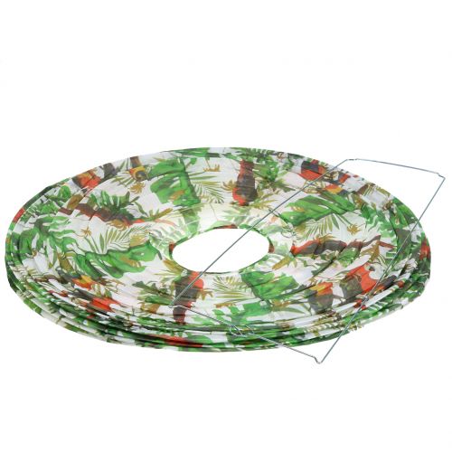 Floristik24 Lanterna de papel com motivo de selva Ø40cm