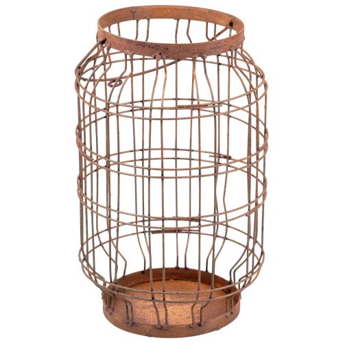 Itens Lanterna de jardim com cabo pátina de metal vintage Ø19,5cm
