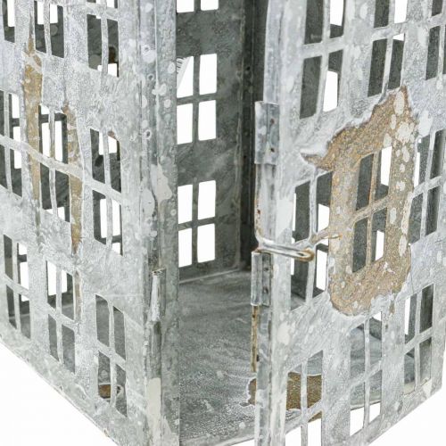 Itens Lanterna decorativa vintage de metal Shabby Chic Alt.35cm