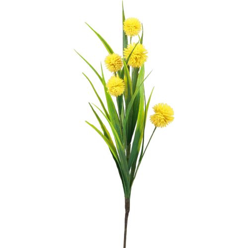 Itens Flores artificiais bola flor allium cebola ornamental amarelo artificial 45cm