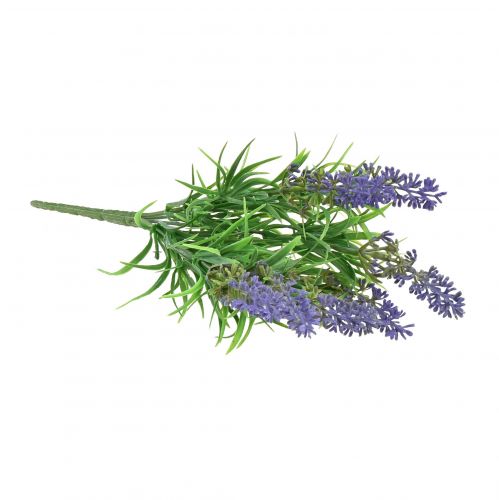 Itens Ramos decorativos de lavanda artificial escolhem roxo 33 cm 4 unidades