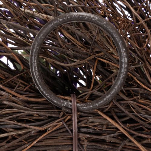 Itens Guirlanda de lavanda para a primavera, decoração de porta, item decorativo para a entrada, 60 cm