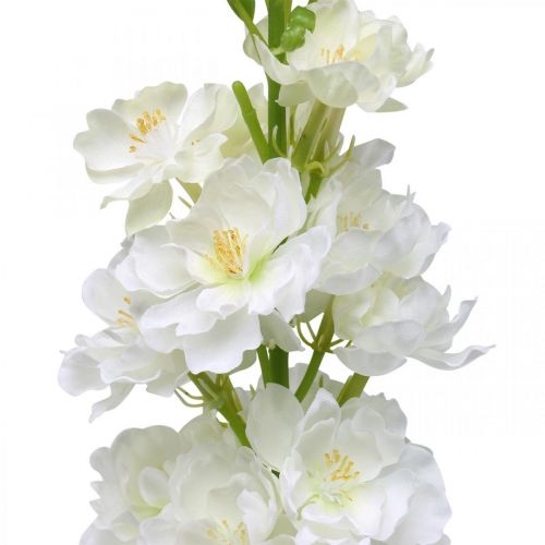 Itens Levkoje Flor artificial branca Flor de caule artificial 78cm