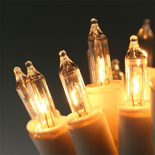 Floristik24 Cadeia leve mini 20 3m para interior branco / transparente