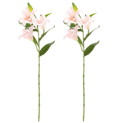 Itens Lírios artificiais, perfeitos para decoração de casamento, 66 cm, 2 peças.