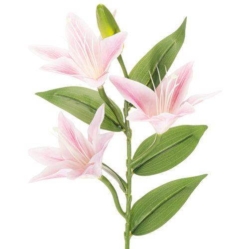 Flor de lírio artificial, flor de haste, decoração, 68 cm, 3 peças comprar | Floristik24.pt