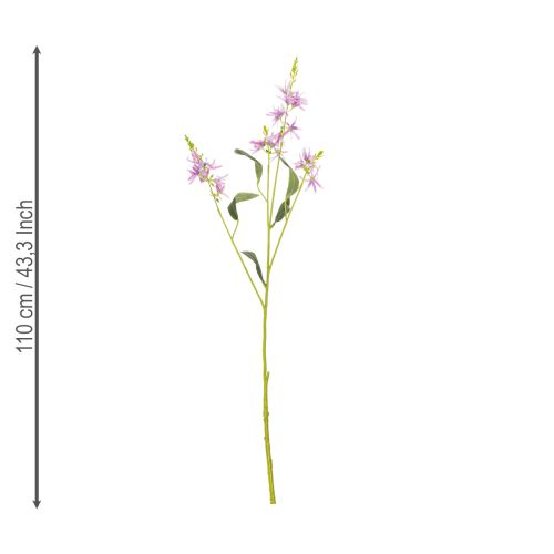 Itens Flor artificial Triteleia para decoração floral elegante em ambientes internos, 110 cm, 2 peças