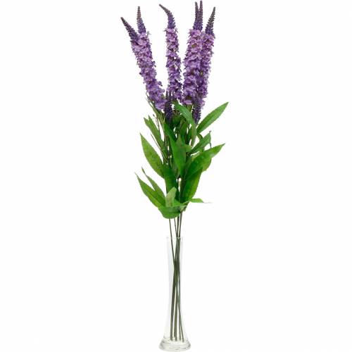 Floristik24 Borboleta lilás, lilás artificial, flor de seda, lilás de verão 6pcs