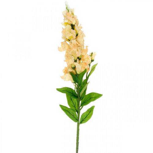 Floristik24 Snapdragon Flor Artificial Flor de Seda Snapdragons Rosa Creme L92cm