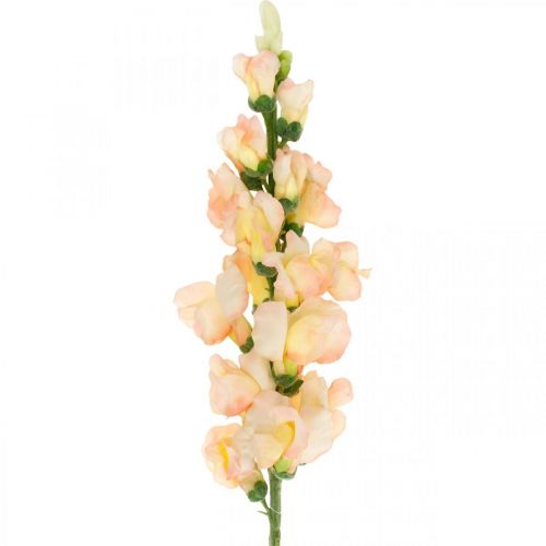 Itens Snapdragon Flor Artificial Flor de Seda Snapdragons Rosa Creme L92cm