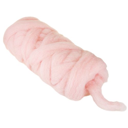 Itens Lunte Pink Wool Lunte Natural Wool Impermeável Colorfast 5cm 10m