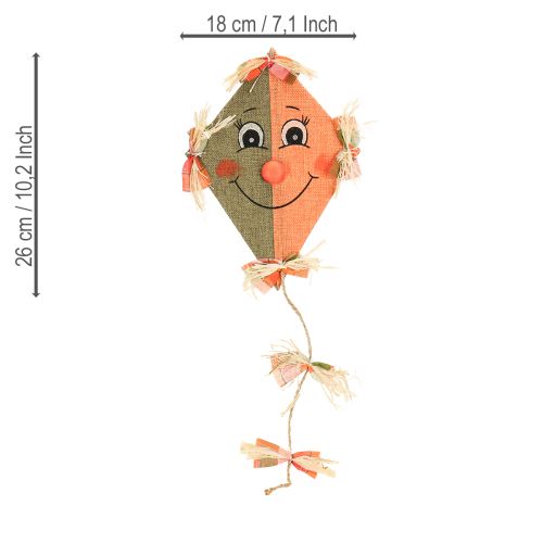 Itens Dragão decorativo engraçado para pendurar laranja 18×26cm 2 peças