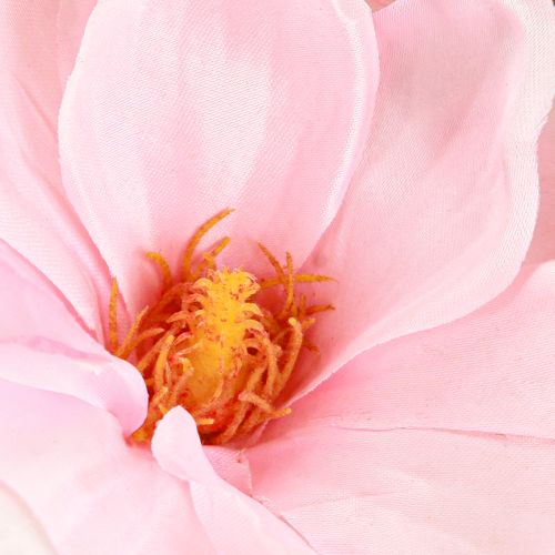 Itens Magnolia Rosa Flor Artificial Ramo de Flor Artificial H40cm 2pcs