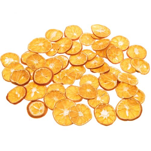 Fatias de tangerina secas decoração natural de Natal 500g