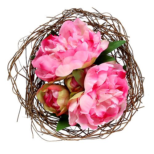 Floristik24 Cuff feito de videira Ø20cm nature 8pcs