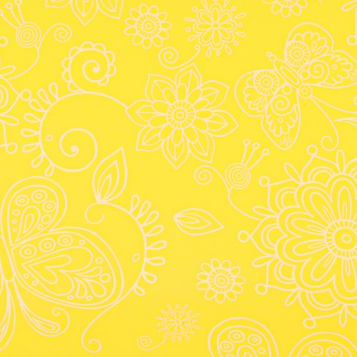 Itens Papel de punho amarelo branco Verão 25cm 100m