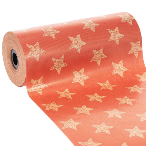 Papel para punhos com estrelas, rolo para artigos de floricultura, 25 cm x 100 m comprar | Floristik24.pt