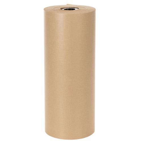 Papel Kraft Natural para Punhos, Rolo de 25cm x 100m, Papel Decorativo | Floristik24.pt