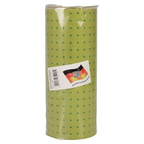 Itens Cuff papel lenço de papel musgo verde pontos 25cm 100m
