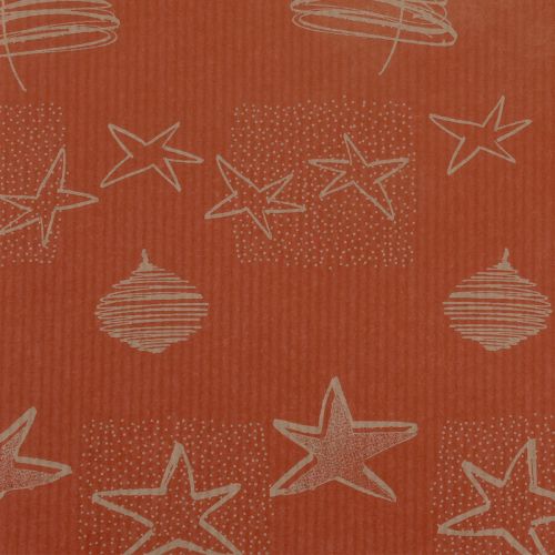 Papel manguito papel de seda estrelas vermelhas papel 25cm 100m