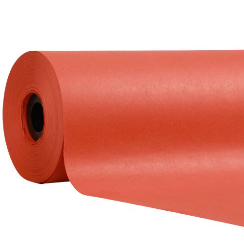 Papel de punho papel de seda floral vermelho 37,5cm 100m