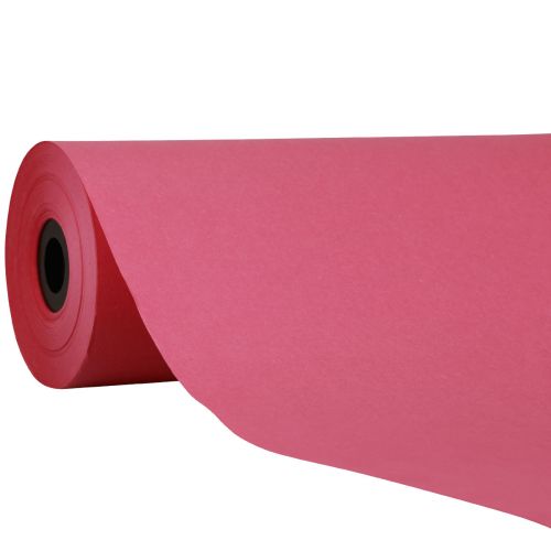Floristik24 Papel punho flor papel lenço rosa 25cm 100m