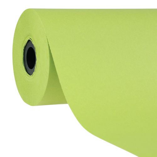 Floristik24 Papel punho lenço de papel verde musgo 25cm 100m