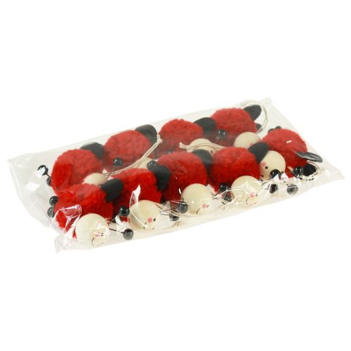 Itens Pingente joaninha decoração joaninha 5,5cm 9 un